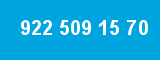922 509 15 70